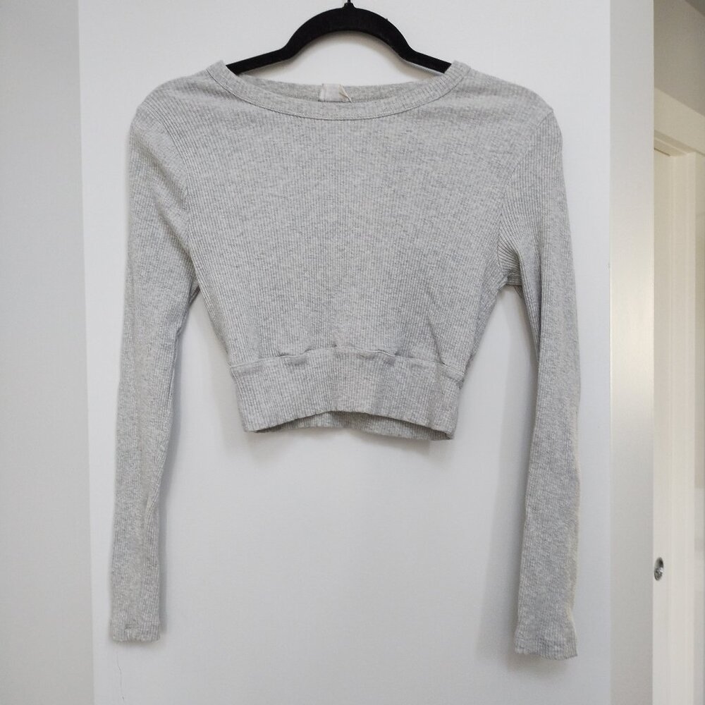 Cropped long sleeve Cotton On top